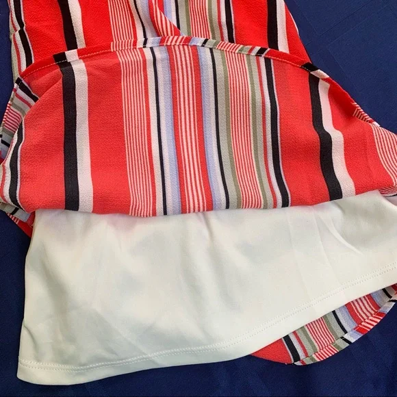 Francesca’s Trixxi Red Striped Sleevless Dress - Picture 6 of 6